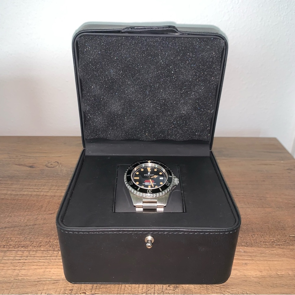 Steinhart 42mm Ocean One vintage RED Diver Watch